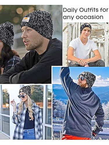 Image of TRENDMALLS Mens /Women /Kids Cap Unisex Hat Knit Cuffed Beanie