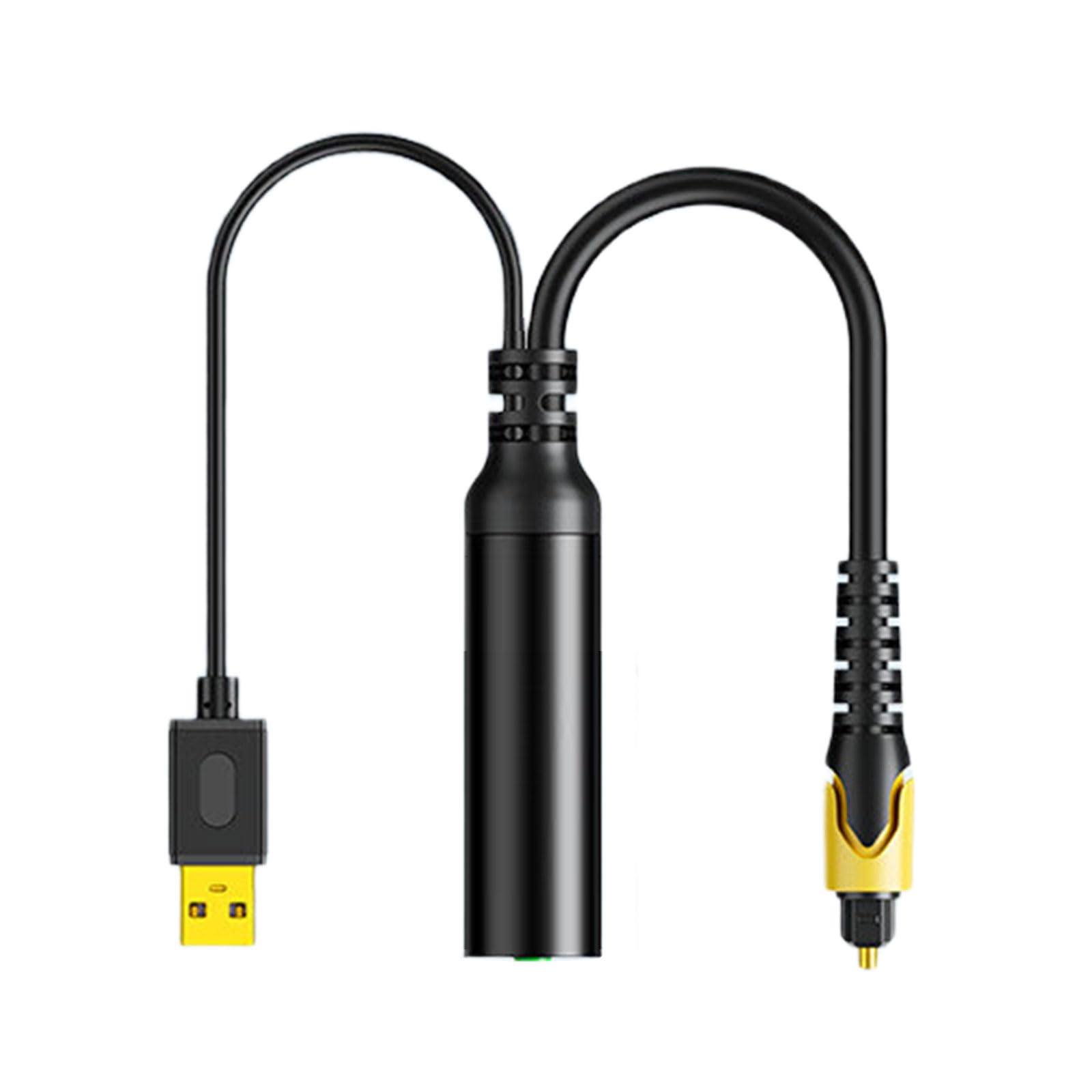 Câble audio coaxial numérique vers analogique 3.5mm avec alimentation USB pour home cinéma