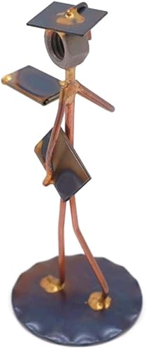 Miniatura 4 de Figura de arte de metal coleccionable de hombre estudiante, accesorios de escritorio, trofeo, regalo de jefe, decoración de oficina, educativa