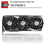 Photo of the MSI GeForce RTX 3080 GAMING X TRIO 10G