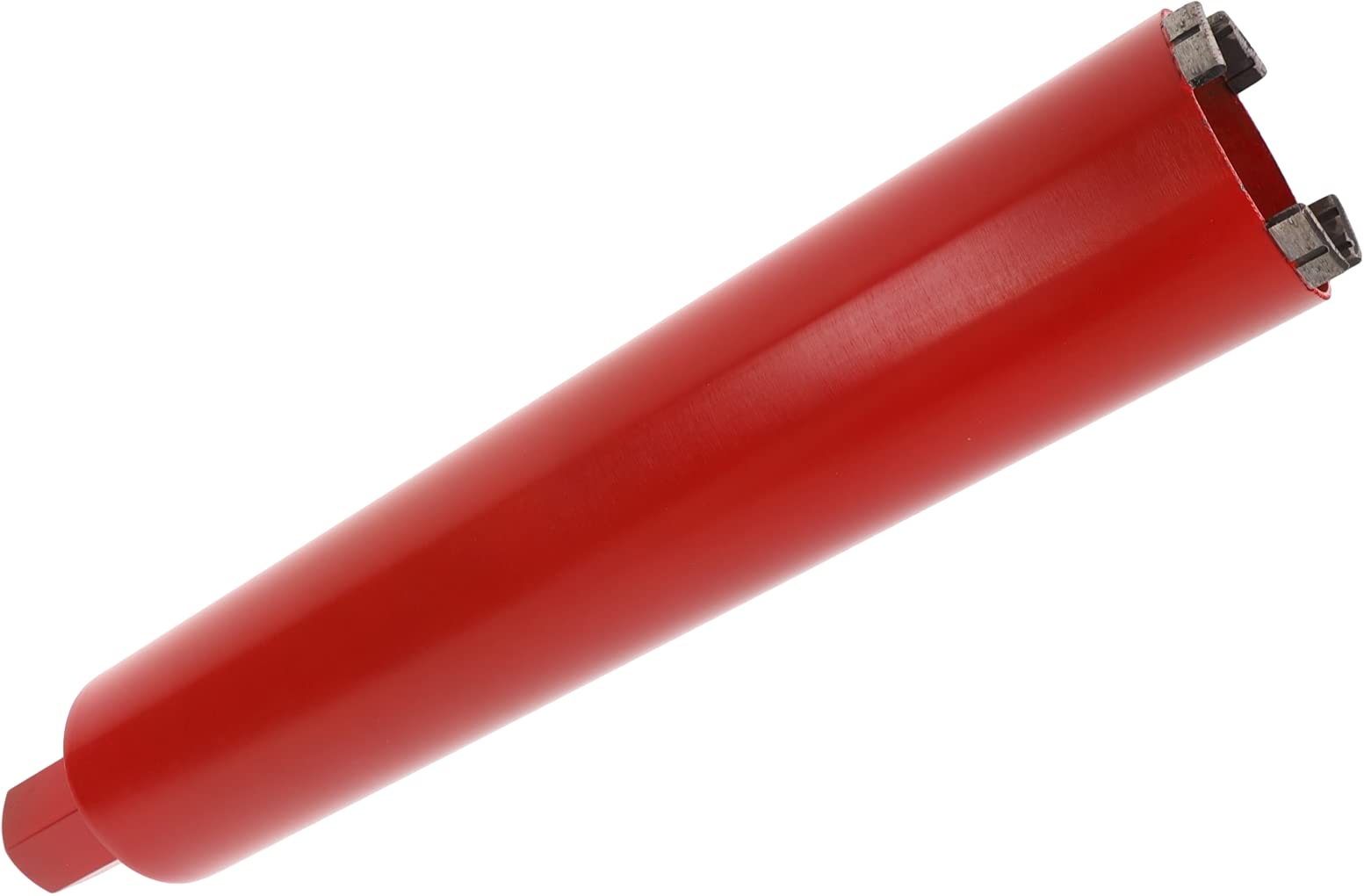 PRODIAMANT Premium diamentowa koronka wiertnicza na sucho 82 mm x 1 1/4 cala koronka wiertnicza na sucho 82 mm 400 mm długość użytkowa