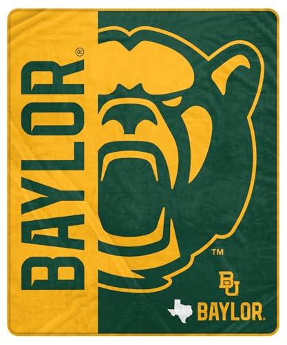 Proformance Home NCAA Baylor Bears Endzone Ultra Soft Tailgate Throw
