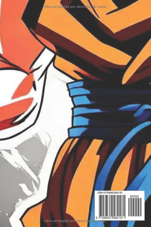 Vista 2 de Libro de Colorear de Personajes Animados De Peleas Anime (Spanish Edition)