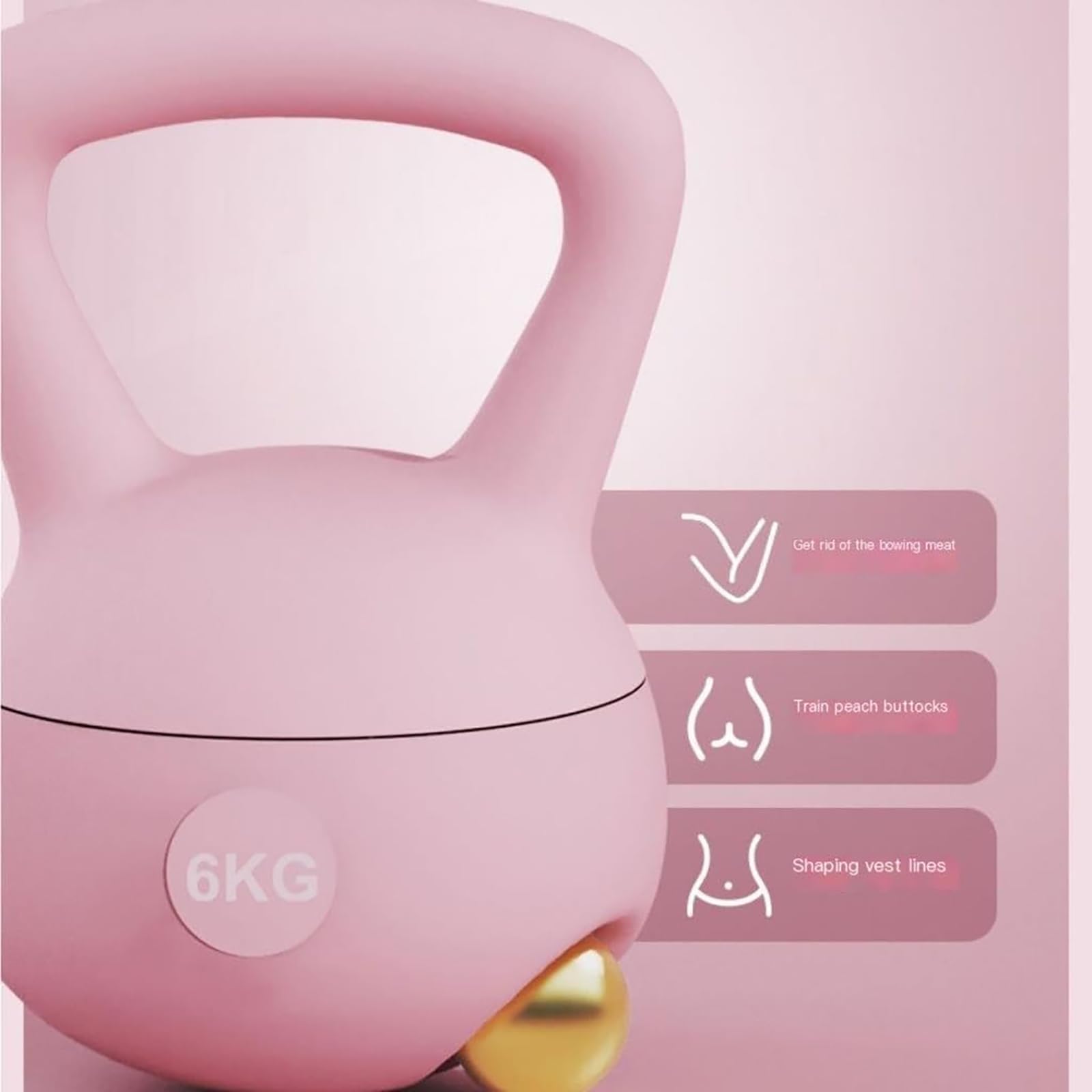 Miękkie Kettlebell, Bezpieczne Odważniki Do Treningu Siłowego, 2/3/4/5/6/8/10kg, Elastyczne Opakowanie Z PVC + Stalowy Piasek, Matowy Uchwyt/wygoda Antypoślizgowa,5kg,D