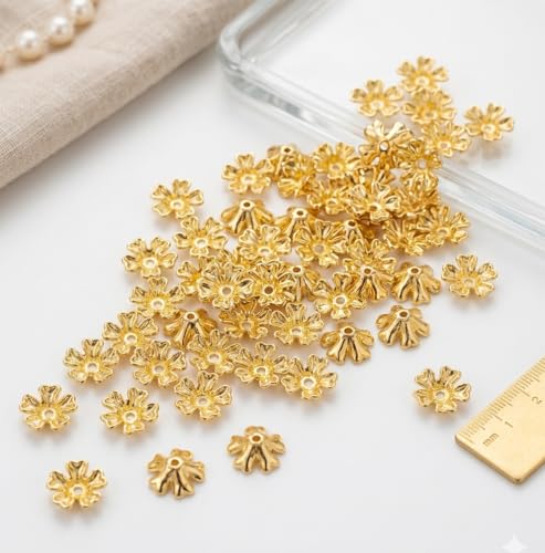Image of Golden Plastic Cone for Toran Making /Jewellery Making /Craftwork /Decorations (D4)