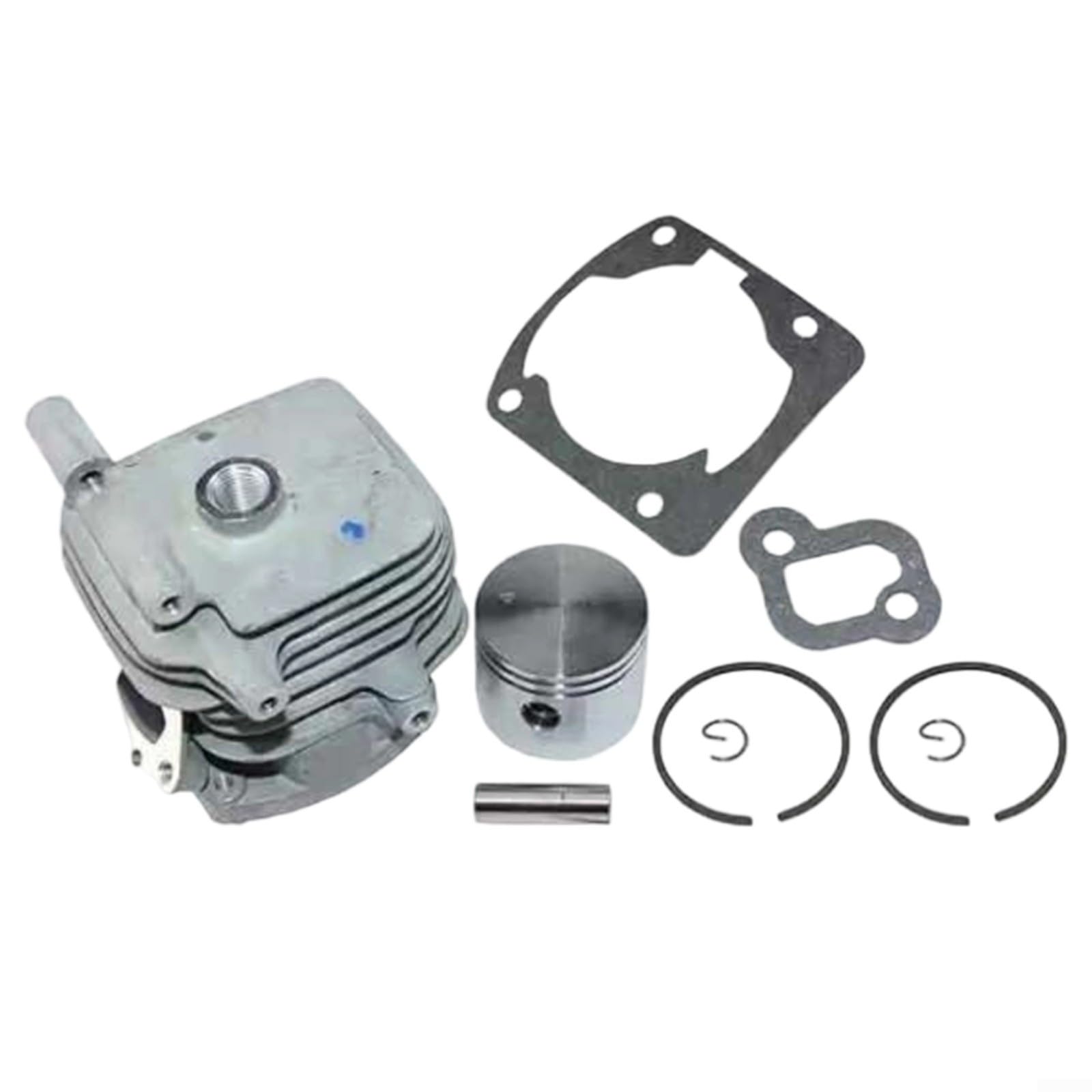 Kit di Riparazione Cilindro E Pistone Con 2 Guarnizioni In Metallo Per Sega Echo CS-2511/CS-2511P/CS-2511PN/CS-2511T/CS-2511TN/CS-2511TES