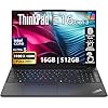 Lenovo ThinkPad E16 Gen 3, pantalla FHD+ de 16 pulgadas, Intel Ultra 5 225U, 16 GB DDR5 RAM, 512 GB SSD PCIe, huella digital, teclado retroiluminado, WiFi 6E + BT, RJ-45, cámara web 1080p, Win 11 Pro