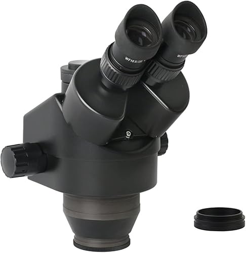 Miniatura 7 de Microscope Accessories Kit 35X 7X 45X 90X Simul-Focal Trinocular Stereo Microscope Head Continuous Zoom 05X 2X Microscopio Microscope Slides Color