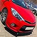 Compatible for KIA Cerato K2 2-Door Koup Front Bumper Lip Spoiler Splitter Diffuser Cerato EX SX Coupe 2013-2017 Pre-Lci Body Kits Tuning
