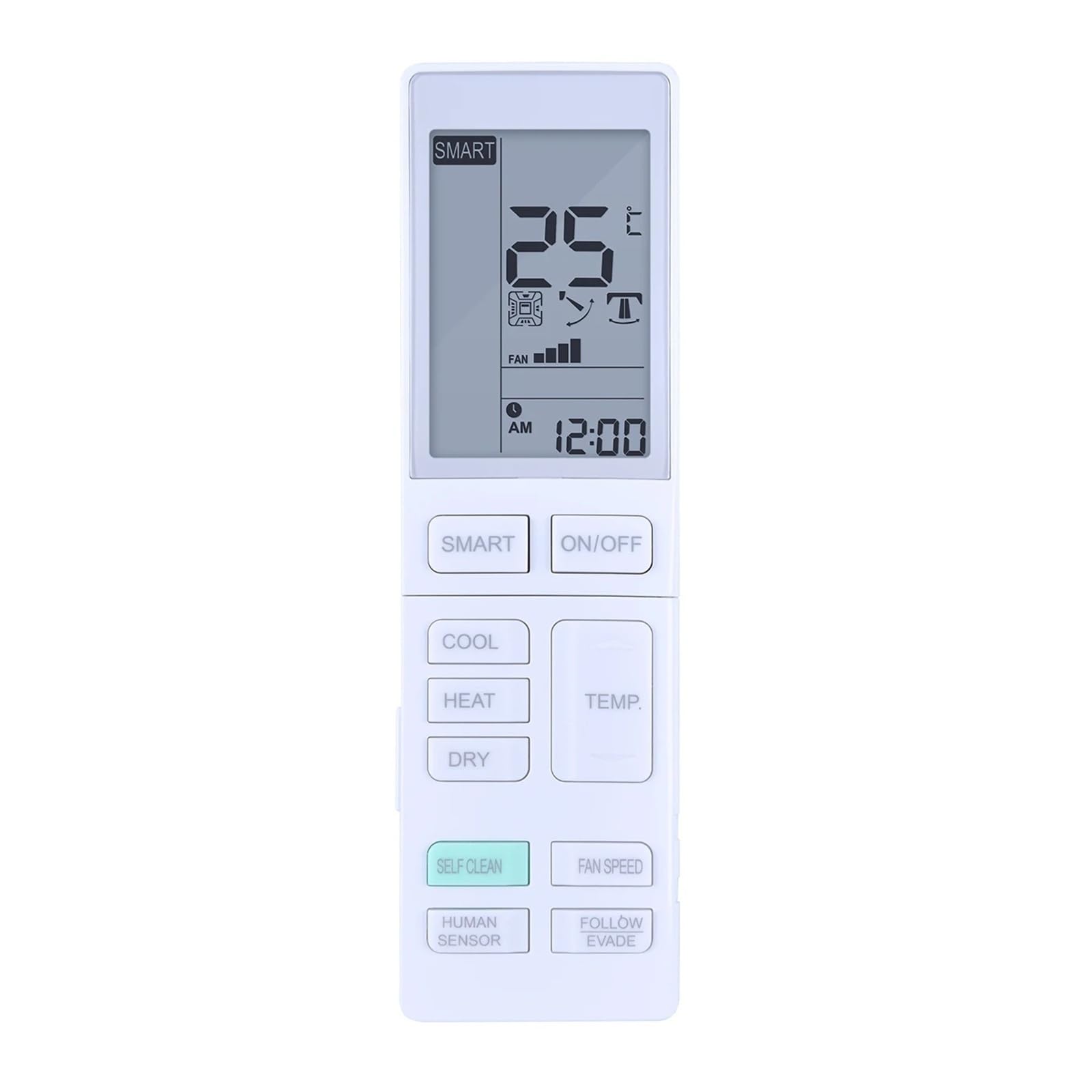 AC Aire Acondicionado Control Remoto Pieza De Repuesto