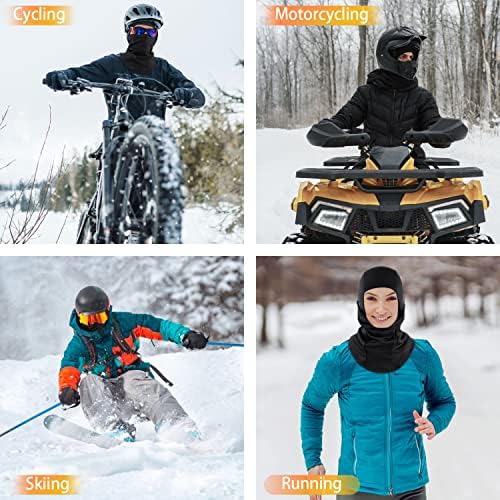 HEGCOIIE Winter Balaclava for Men Women Windproof Ski Mask Warm Face Cover Mask Outdoor Sports Cycling Snowboarding Skiing Motorcycle Bicycle