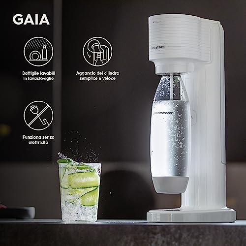 Máquina de Água com Gás Gaia Branca