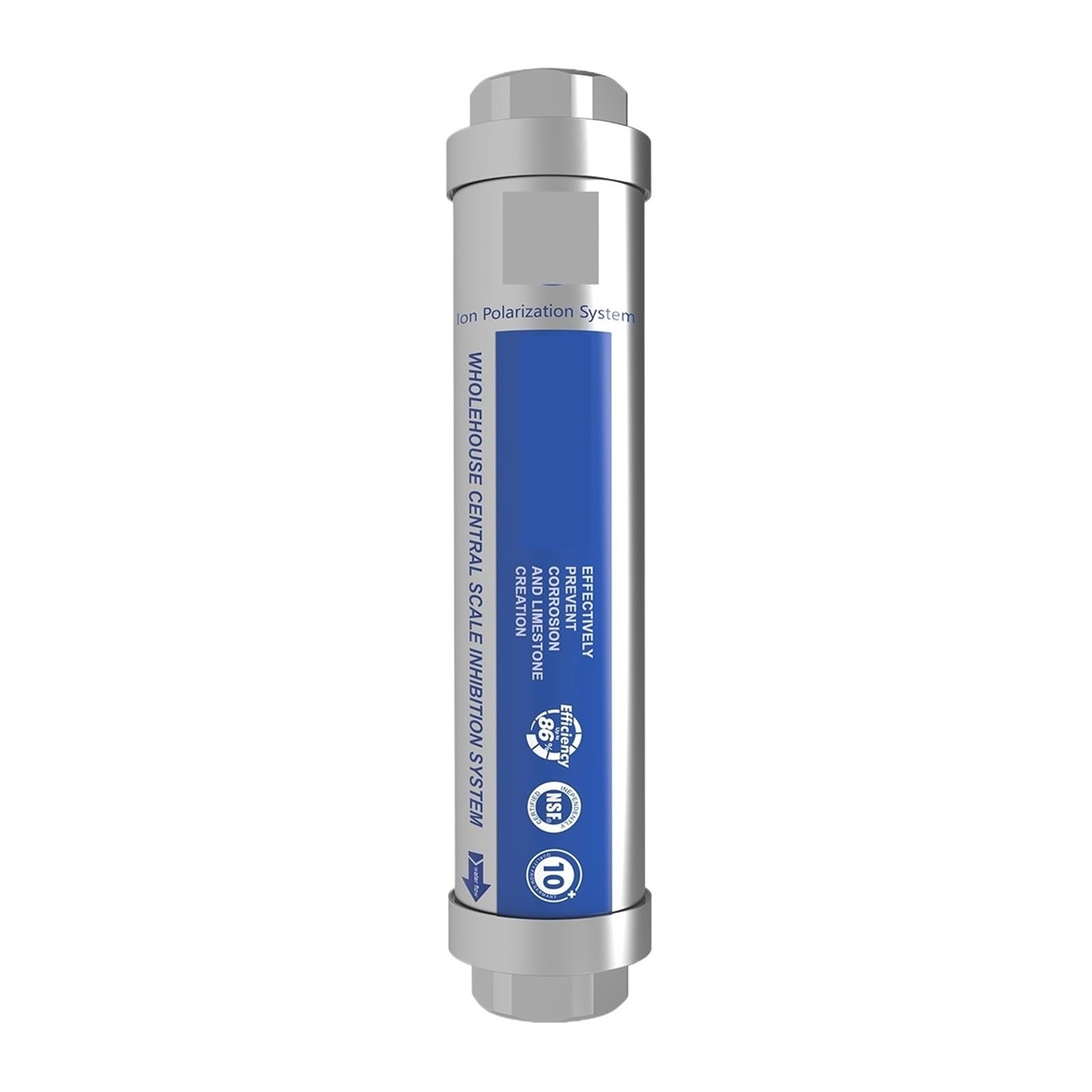 Jjkkozvqf Ws100 Al- Whole House Water Descaler Scale Inhibition Softener System Machine Anti Limescale Corrosion & Hard Water