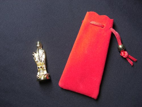 Amazon.co.jp: ミニ水晶玉付 阿弥陀如来御守り（巾着付き）＜仏像御守