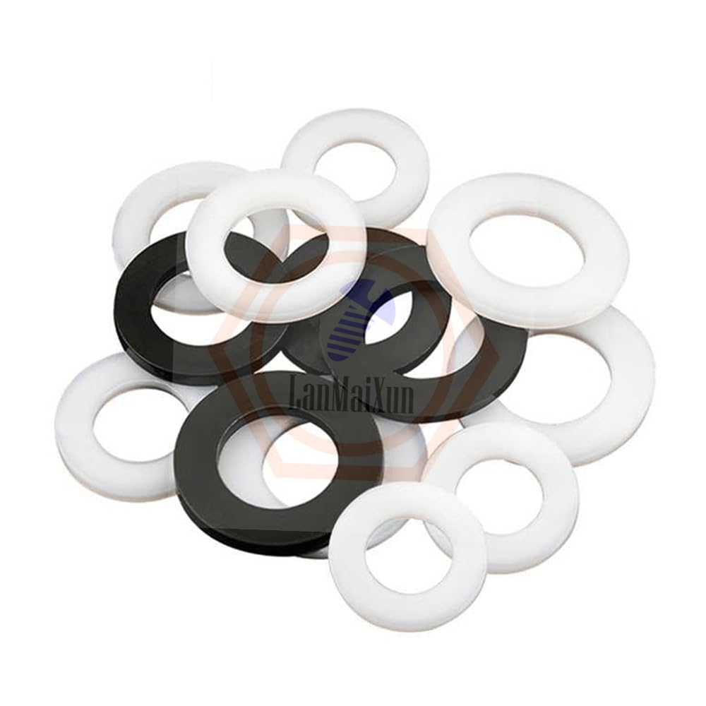 Rondelle Nylon Plat Joint Étanchéité M10 13Mm Od 10Mm Id 1Mm Épaisseur