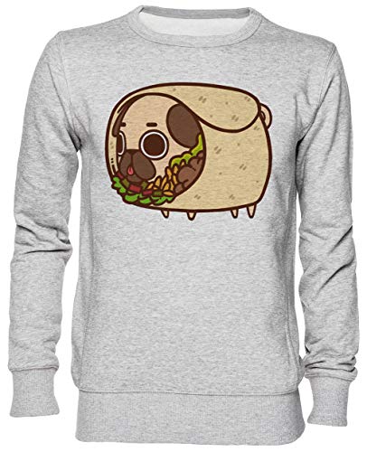 Sweat-shirt Burrito Puglie gris sweat-shirt unisexe taille XL le cadeau original parfait