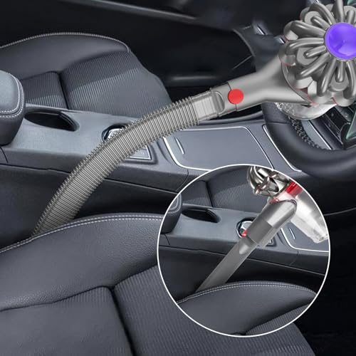 Image of Sealegend Crevice Tool Dryer Vent Lint Vacuum Attachments Compatible with Dyson V15 V12 V11 V10 V8 V7 Vacuum Cleaner Dryer vent Cleaner Kit, Flexible Dryer Lint Removal Tool