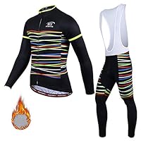 Amazon.co.jp: メンズ サイクルジャージ 上下セット長袖 Men's Cycling