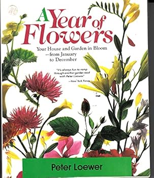 Paperback A Year of Flowers Book