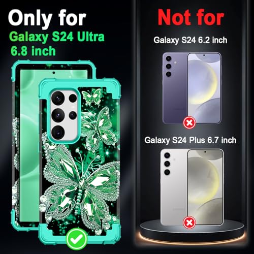 Coque Galaxy S24 Ultra Miqala phosphorescente antichoc à 3 couches - 2