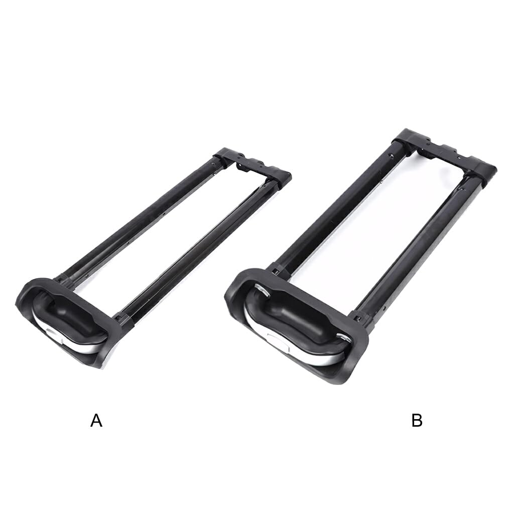 Varilla de tracción Ajustable de Resistencia para Maleta de Viaje, asa telescópica para Equipaje, Accesorios para Bolsa, Carrito con asa para Maleta, Negro, Tipo 1