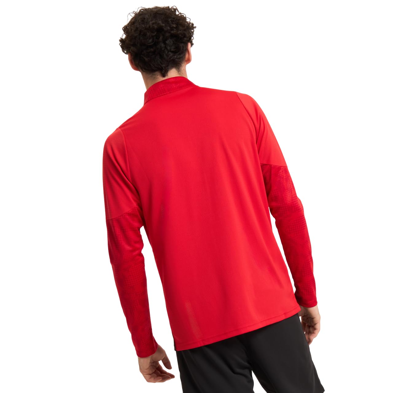 A.C. Milan Unisex Maglia Training Con Zip 1/4 Sweatshirt für Training, Saison 2025/2026, offizielles Produkt