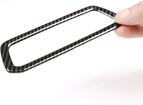 Miniatura 5 de YIWANG - Embellecedor de fibra de carbono para interruptor de faro de coche para BMW X5 G05 X7 G07 2019