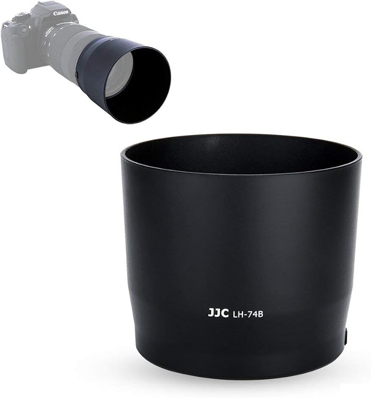 ET-74B Lens Hood Shade for Canon RF 100-400mm & EF 70-300mm f/4-5.6 is II | Reversible Lens Protector Shade, for Canon RF 100-400 F5.6-8 is, Compatible with 67mm Filters & Lens Caps, No Vignetting