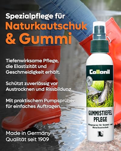 Collonil Gummistiefel Pflege Schuhpflege farblos, 150 ml