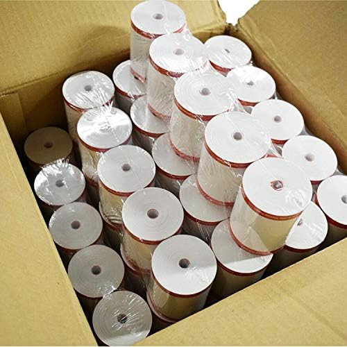 BuyRegisterRolls [50 GSM Coreless] 3-1/8” x 230', White, (1 Case) BPA Free NCR 856348 Thermal Paper, paper for TM-T88III, TM-T88IV, TM-T88V, TSP100, CT-S300, CT-S2000, M129B, M129C