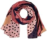 Schal mit All-Over-Print PIECES Damen PCNAJA LONG SCARF Mode-Schal, Deco Rose, ONE Size