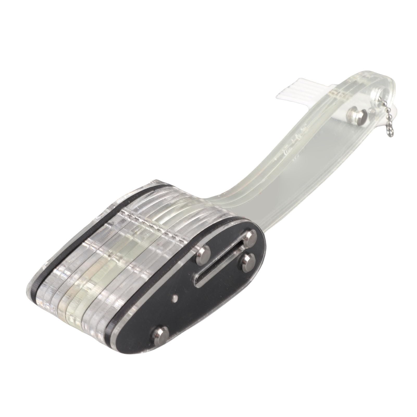 Zerodis Utensili da Utensile da Taglio in Acrilico per Fette Uniformi Ventriglio d'anatra Seppie Scalogno - Ideale per Cucine Domestiche e Commerciali Taglierina per Calamari
