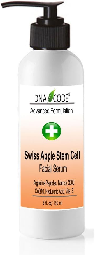 Magic Serum-Swiss Apple Stem Cell Complex Serum w/Argireline, Matrixyl 3000, Hyaluronic Acid, CoQ10. 8 OZ