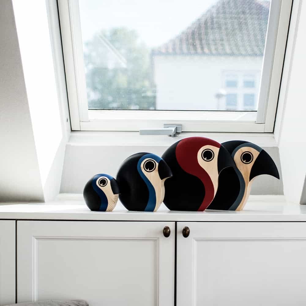 Architectmade - Discus Papagei medium, blau : Amazon.de: Sonstiges