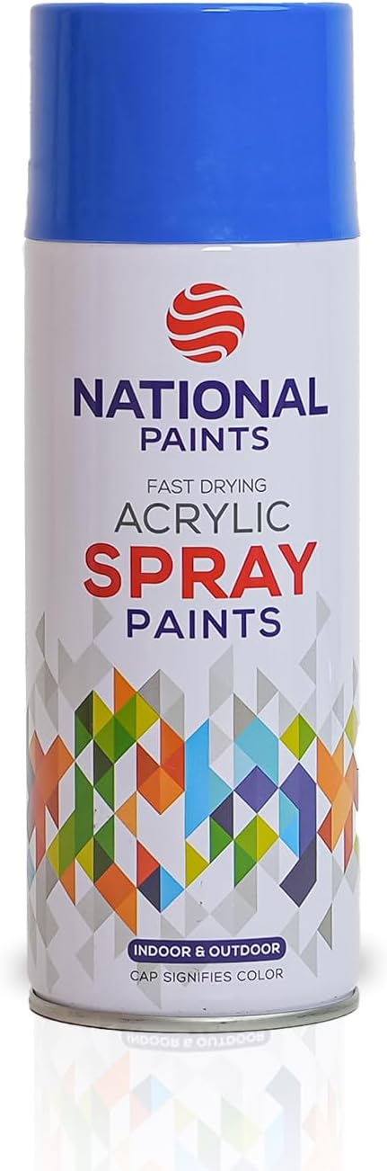 Fast Drying Acrylic Spray Paint - Fluorescent Blue 460