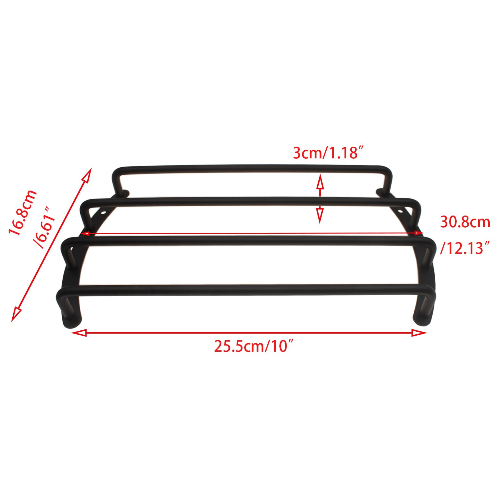OZXNO 1pcs Black Color Metal Car Bar Grille Audio 10Inch Speaker Subwoofer Grill