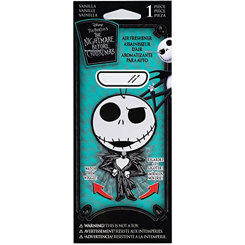 Image of Plasticolor 005434R01 Nightmare Before Christmas Jack Skellington Wiggler Air Freshener