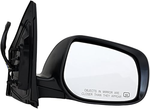 Compatible con Toyota Corolla USJapón Construido 2009 2010 2011 2012 2013 Espejo retrovisor lateral con calefacción eléctrica derecha del pasajero