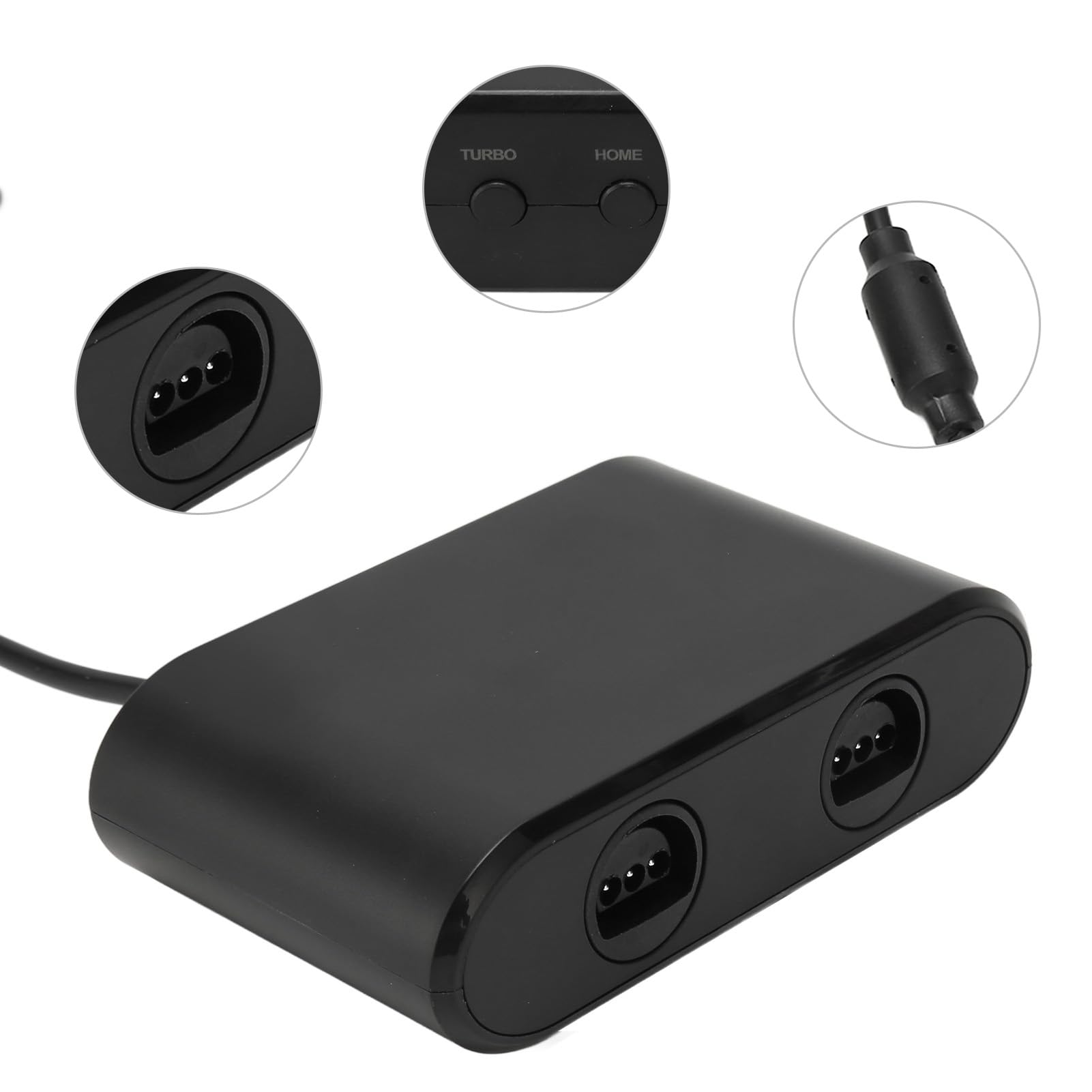 Convertitore Joystick N64, Due per Controller N64 per o PC, Adattatore Convertitore Gamepad 2 in 1 per PC