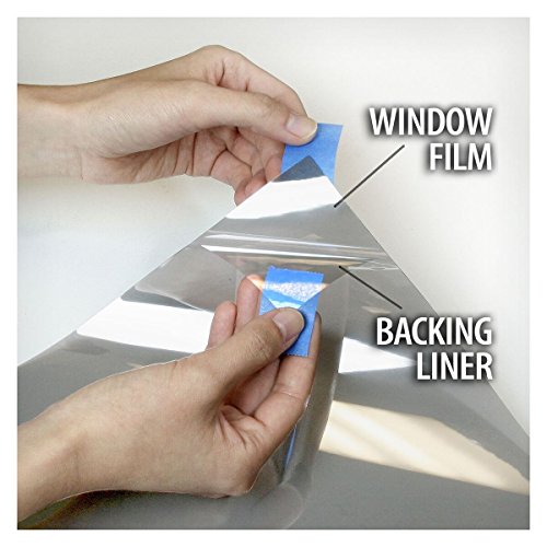 Bdf Hnc70 Window Film Premium Heat Control And Energy Saving, Chrome (Very Light) - 24In X 15Ft #TOP4