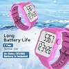 Pedometer Watch, Multi-Function Pedometer for Walking Steps and Miles, 3D Super Accurate Step Counter, Track Steps for Men Women Seniors