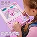 Hello Kitty and Friends Color Motion Animation Tablet - Turn Drawings Into Kitty With 20 Design Inserts, Coloring Markers, Drawing Pad, Sanrio Stuff, Sketch Pad, 8