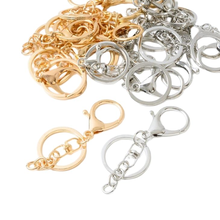 Amazon | キーホルダーパーツ ニッケルフリー 金属アレルギー対応 65mm