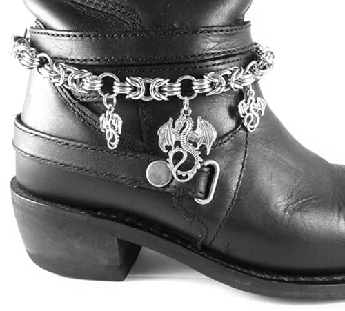 Dragon Boot Bracelet Chain Jewelry Accessory Women's Custom Motorcycle Custom Jewelry #TOP4