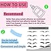 Fake Eyebrows, False EyeBrows 100% Handmade Full Lace Re-Usable Natural Invisible Realistic False Eyebrow Extensions for Man and Women, One Pair (Style 9)
