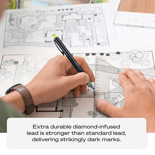 Image of Uni-Ball 1751934 KuruToga Mechanical Pencil, 0.5mm, HB #2, 1 Count
