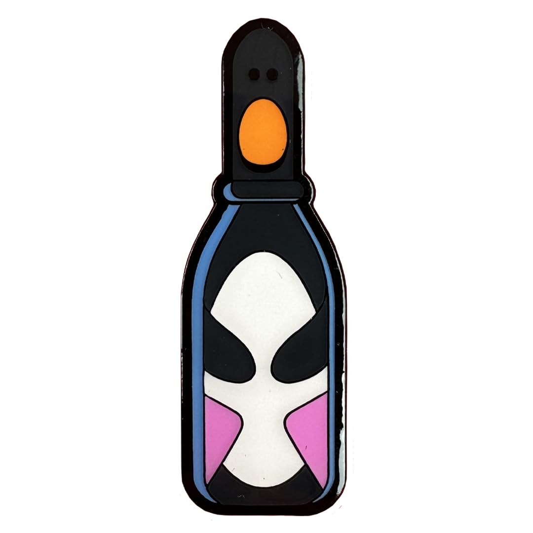 Feathers Bottle Magnet 5060769438259