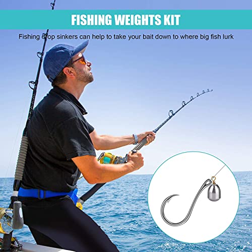 SANON Pesi da Pesca Kit, 20 pz Pesca Sinkers da