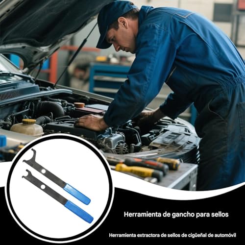 Extractor de retenes para evitar fugas de aceite en el motor 3