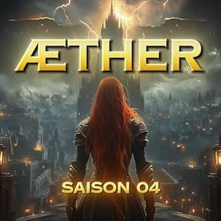 Couverture de &AElig;ther : fiction sonores fantastique & humour - la saga m&ecirc;lant enqu&ecirc;te, enjeux, suspense e